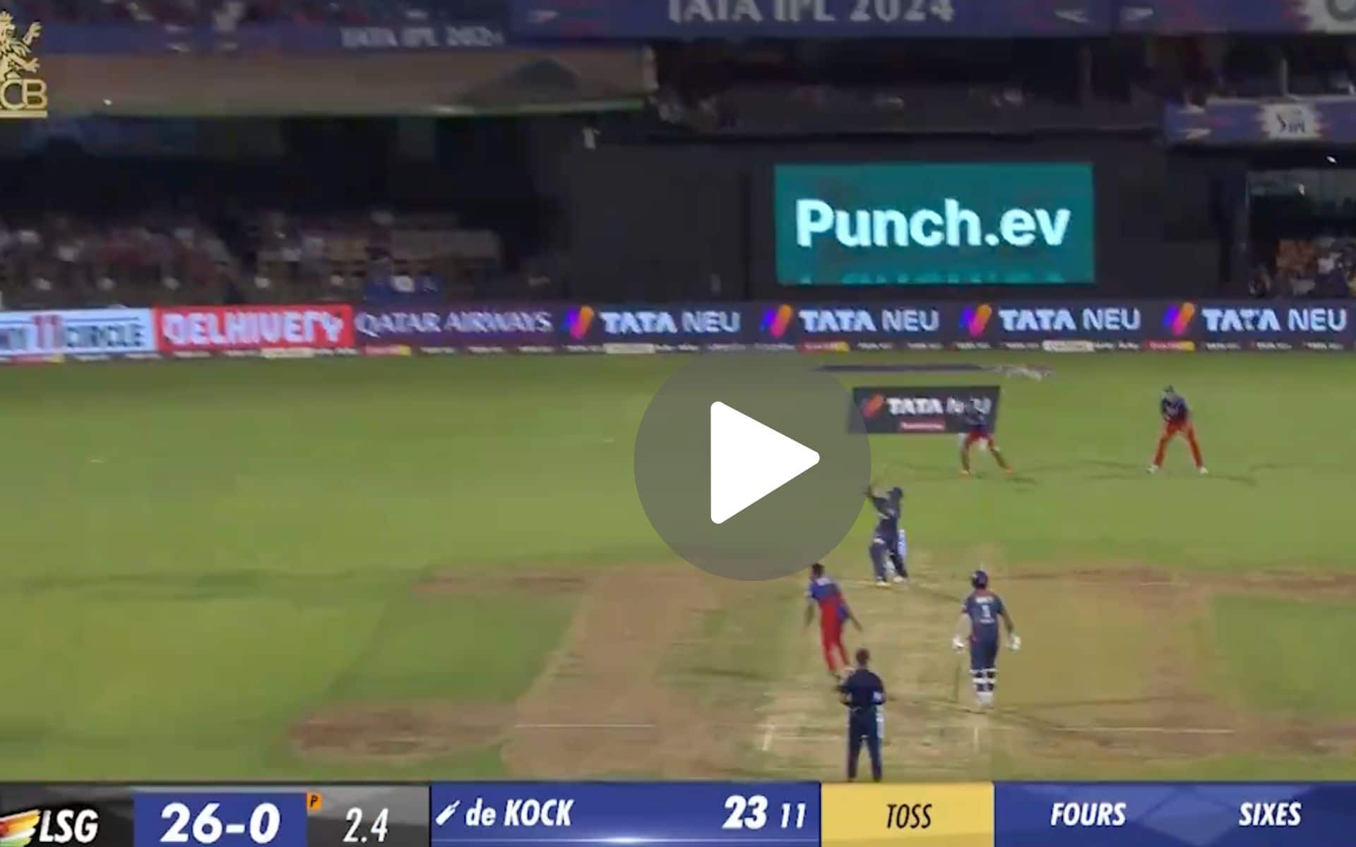[Watch] Quinton de Kock Thrashes Siraj Brutally Punches Back To Back Sixes